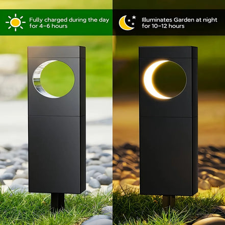 Lumen Solar Pathway Lights — Waterproof, Dusk-to-Dawn