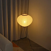 The Tomo Lamp · Rice Paper Floor Lamp