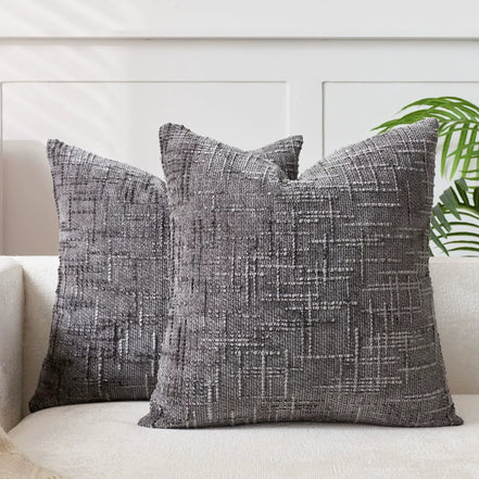 The Linen Pair · Textured Cushion Covers (Set of 2)