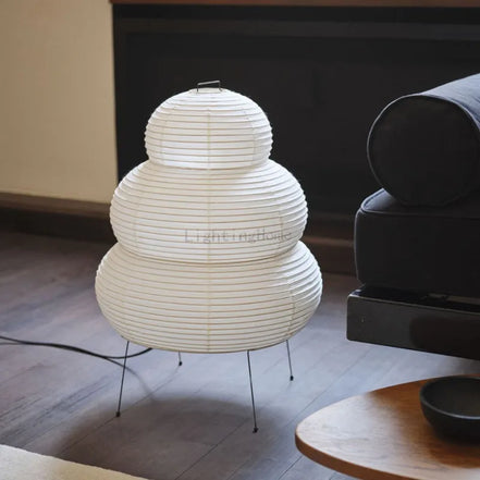 The Kumo Lamp · Tiered Rice Paper Lamp