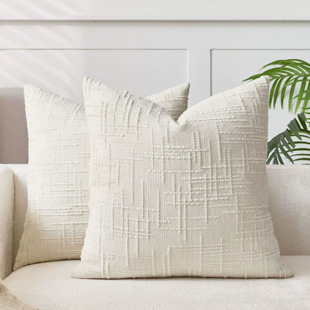 The Linen Pair · Textured Cushion Covers (Set of 2)