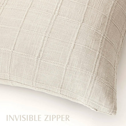 The Linen Pair · Textured Cushion Covers (Set of 2)