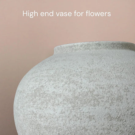 The Kōmo Vase · Textured Stone-Look Vase
