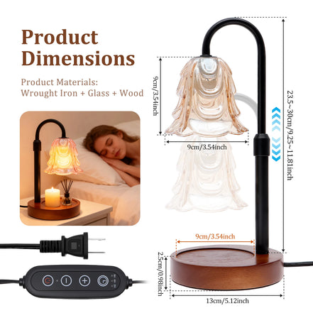 The Petal Warmer · Candle Warmer Lamp