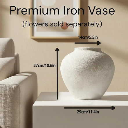 The Kōmo Vase · Textured Stone-Look Vase
