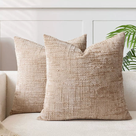 The Linen Pair · Textured Cushion Covers (Set of 2)