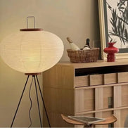 The Tomo Lamp · Rice Paper Floor Lamp