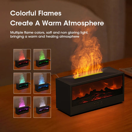The Hearth Diffuser · Flame Aroma Diffuser