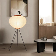 The Tomo Lamp · Rice Paper Floor Lamp